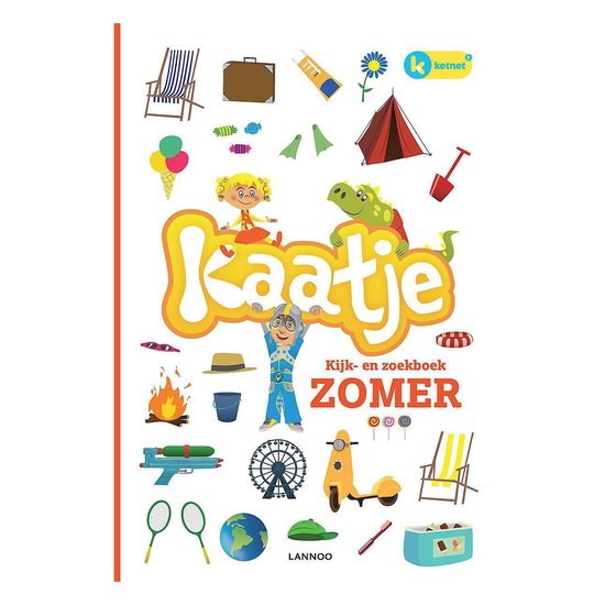 Kaatje Kijk- en Zoekboek Zomer - cover