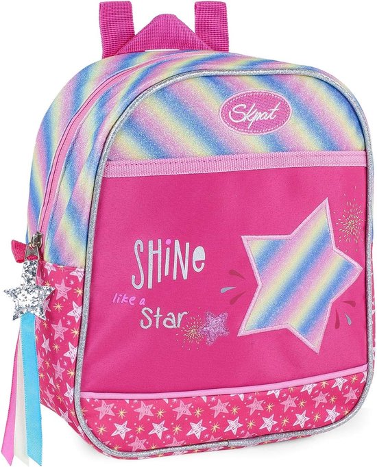 mybagstory Bluey - Mochila para niños - Escuela - Guardería - Guardería - Mochila - Mochila para niño - Talla 29 cm - Tirantes ajustables - Idea de regalo, azul, 29 cm