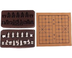 Traditioneel Chinees Schaken Xiangqi Bord Set voor Volwassenen en Jeugd