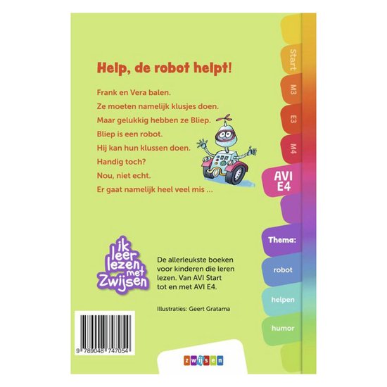 Ik leer lezen met Zwijsen - Help, de robot helpt!