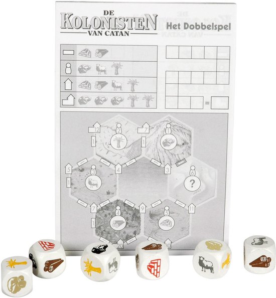Catan: Het Dobbelspel Dobbelspel