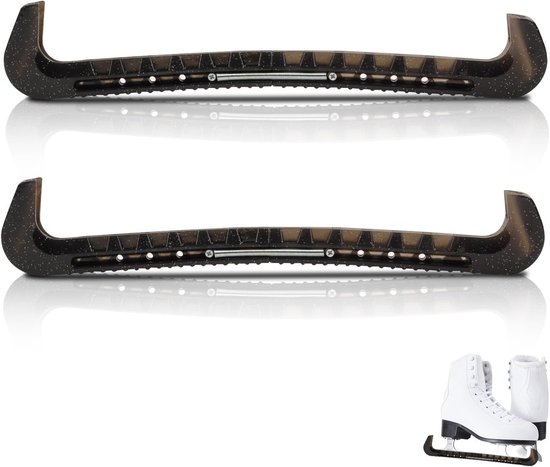 Teokantz 1 paar schaatsbeschermers voor schaatsen, 34,5 cm, verstelbare schaatsbeschermers, schaatsbeschermers voor ijshockey en kunstschaatsen