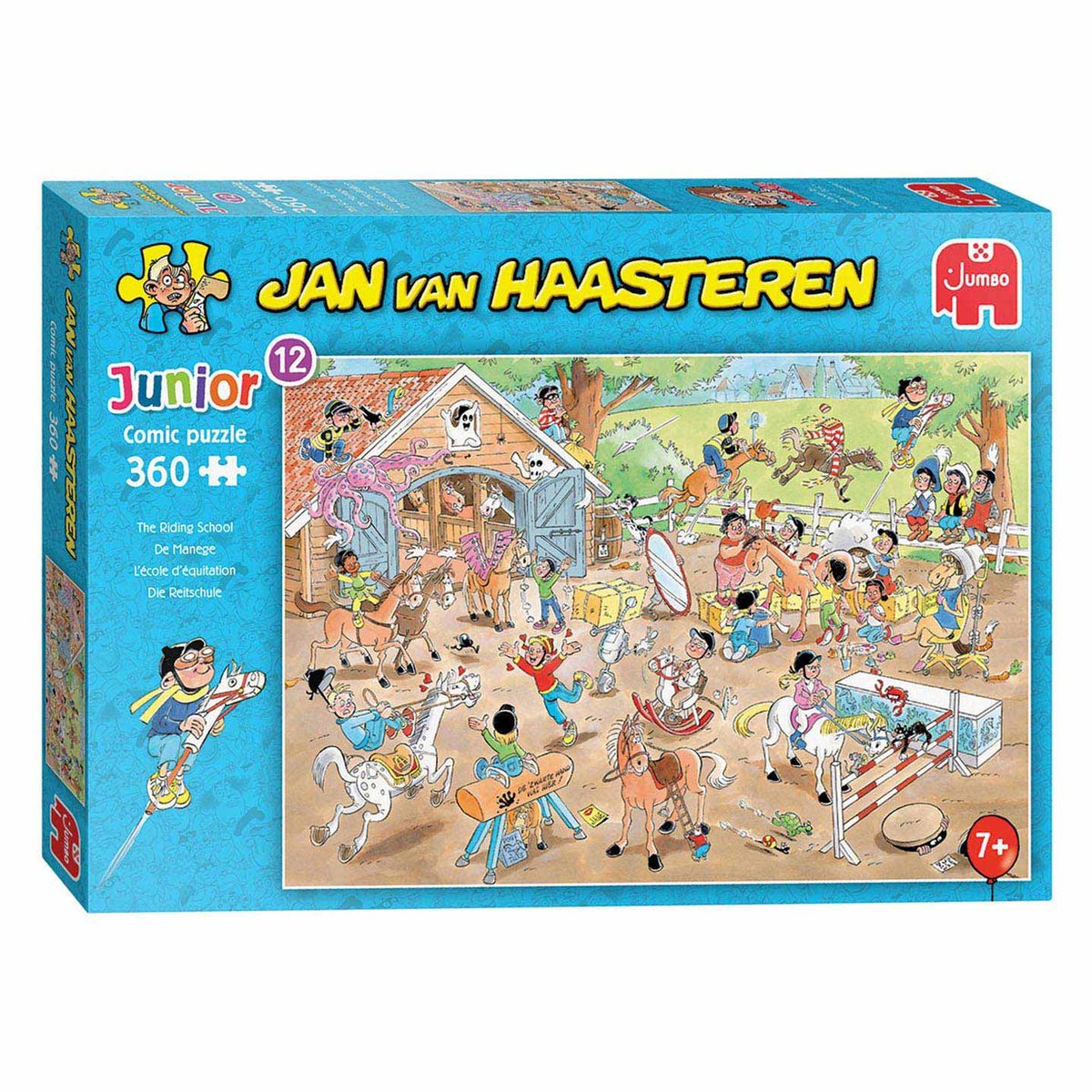 Bol.com Jan van Haasteren Junior - De Manege - 360 stukjes - Puzzel aanbieding