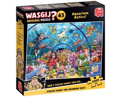 Wasgij Original 43 - Aquarium Capriolen! - 1000 stukjes puzzel - Legpuzzel
