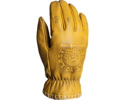 John Doe Coyote Geel Embossed - Handschoen