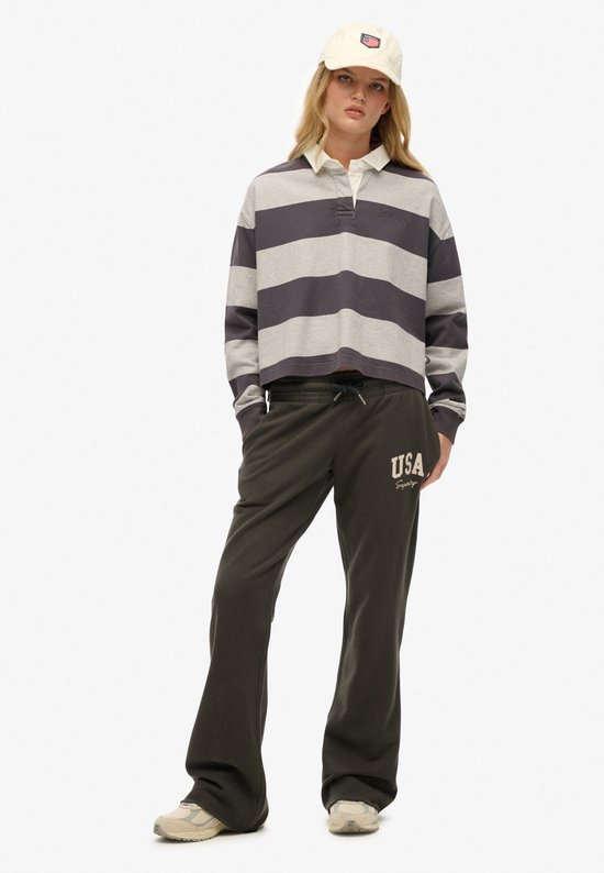 Pantalon de jogging taille basse et jambe large Superdry Athletic Essentials - Femme - Pantalons