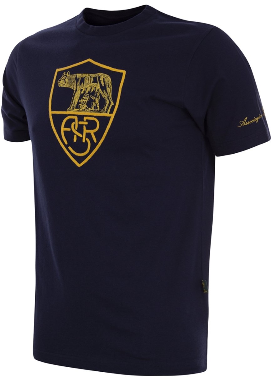 COPA - AS Roma Heritage T-shirt Blu - Heren - Blauw - XL