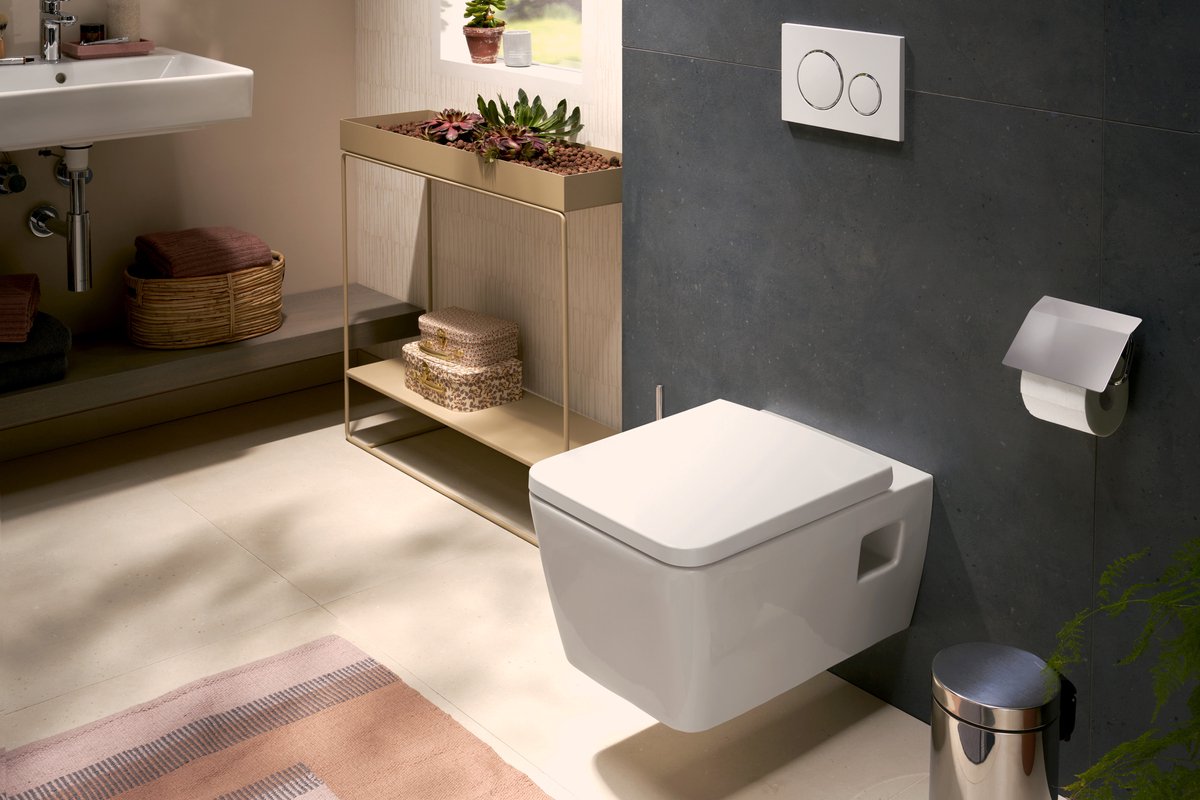 Hansgrohe EluPura Q Original - Hangend toilet, Rimless, wit 60145450