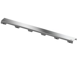 Grille pour caniveau de douche 700 mm, inox brossé