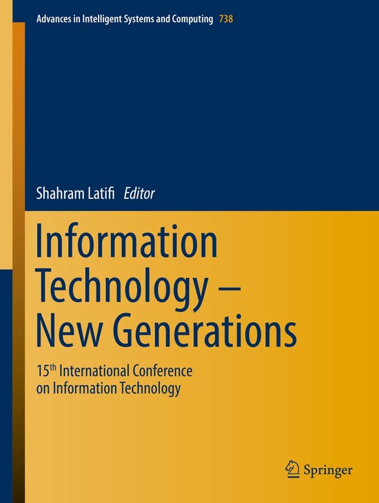 Advances in Intelligent Systems and Computing738- Informatio ... - cover