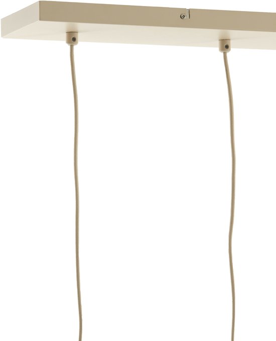 Light & Living Hanglamp Elati 5-lamps - Zand - Japandi