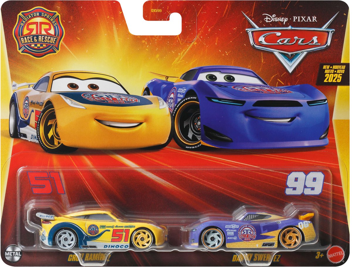 Disney Pixar Cars JDH48 speelgoedvoertuig