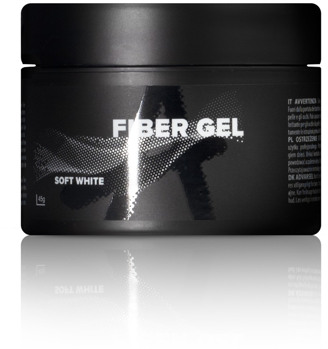 Astonishing Fiber Gel Soft White 45 Gr