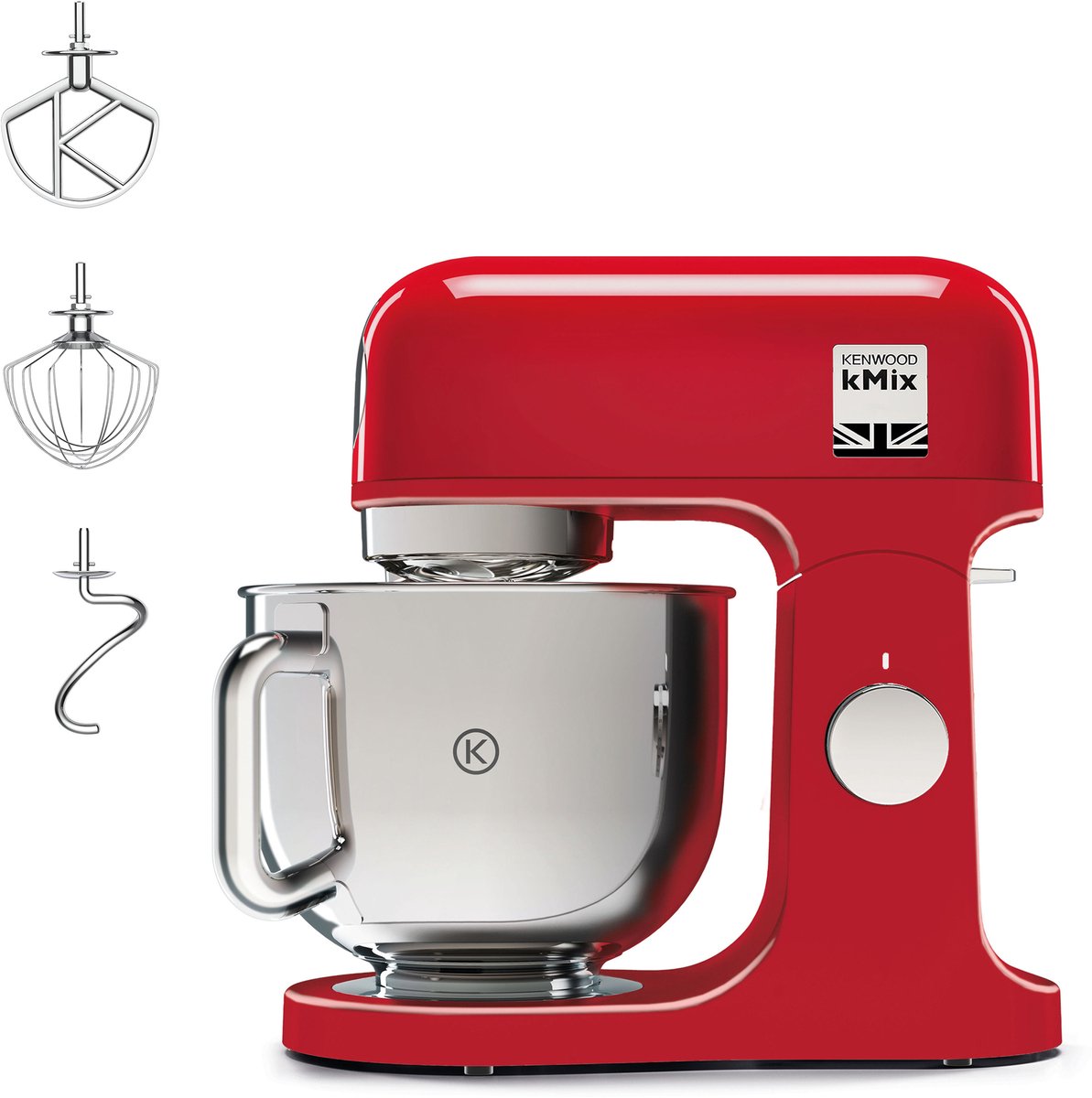 Kenwood kMix KMX750AR - Keukenmachine - Rood