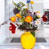 Seta Fiori - Veld boeket - Weiland bloemen boeket - 55cm -