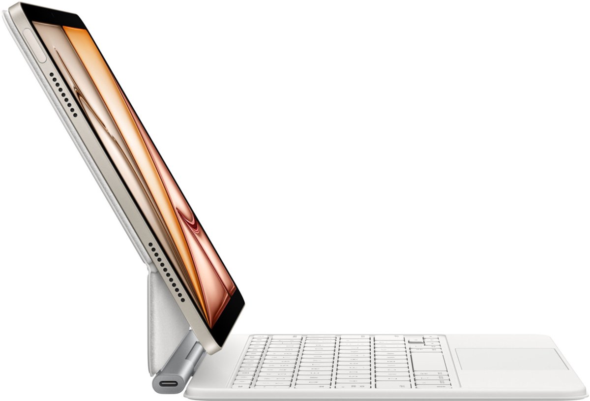 Apple Magic Keyboard iPad Air 11 inch (2026/2025/2024) QWERTY Wit