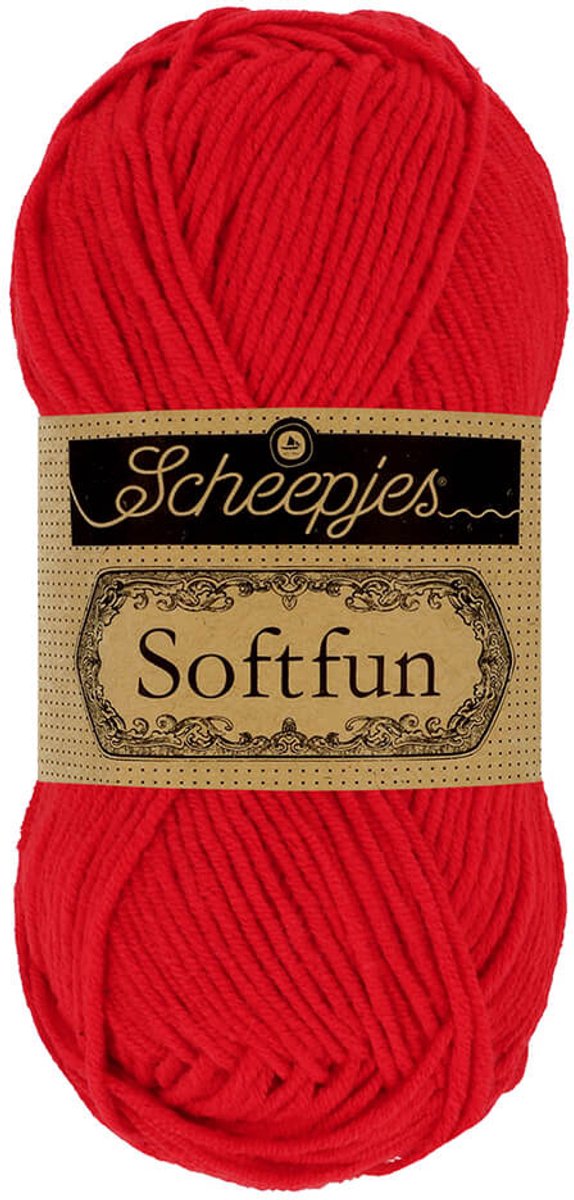 Scheepjes Softfun 50g - 2410 Candy Apple