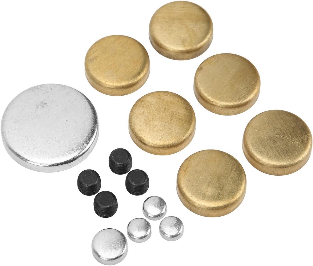 Roestvrijstalen motoruitzetpluggen voor auto's - Freezer Plug Kit MPE-108