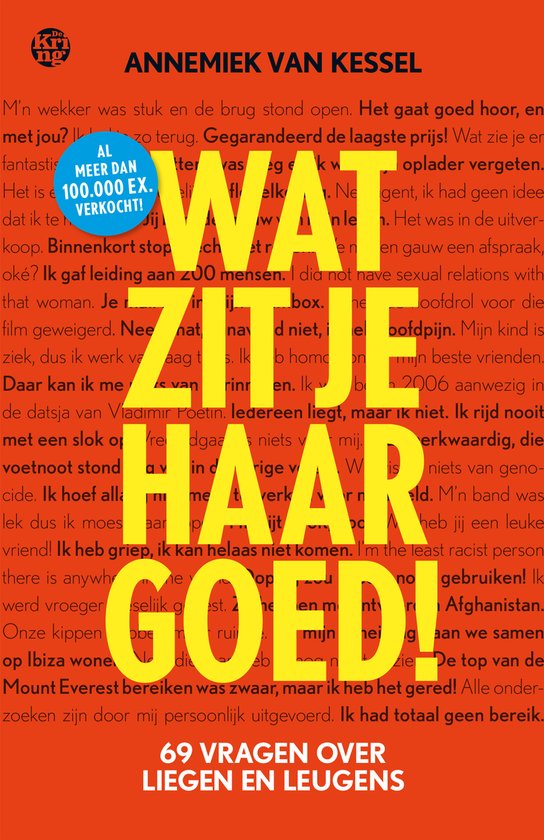 Wat zit je haar goed! - cover