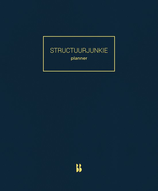 Structuurjunkie Planner luxe editie - 18,6 x 22 cm