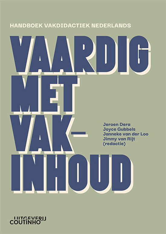 Vaardig met vakinhoud - cover