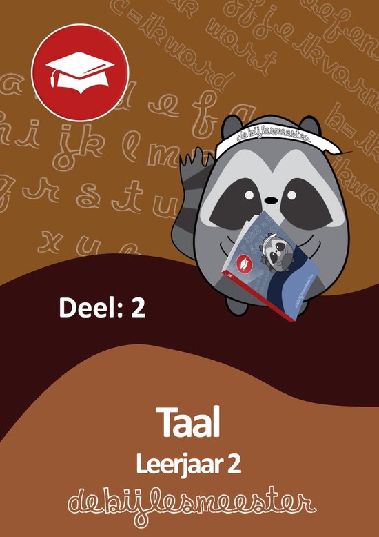 Oefenboeken De Bijlesmeester - Oefenboek Taal deel 2 leerjaa ... - cover
