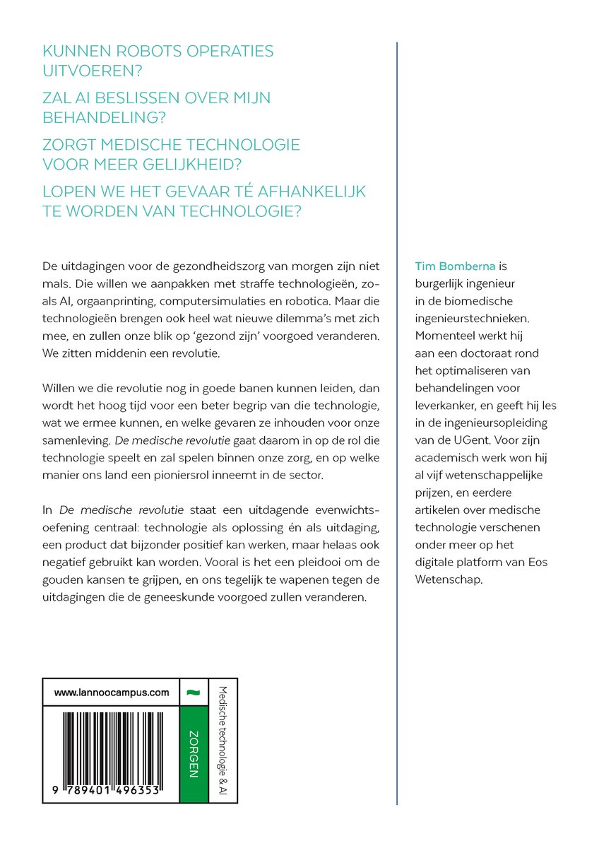 De medische revolutie - back cover