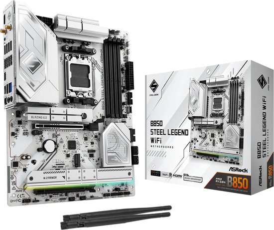Asrock B850 Steel Legend WiFi AMD B850 Socket AM5 ATX