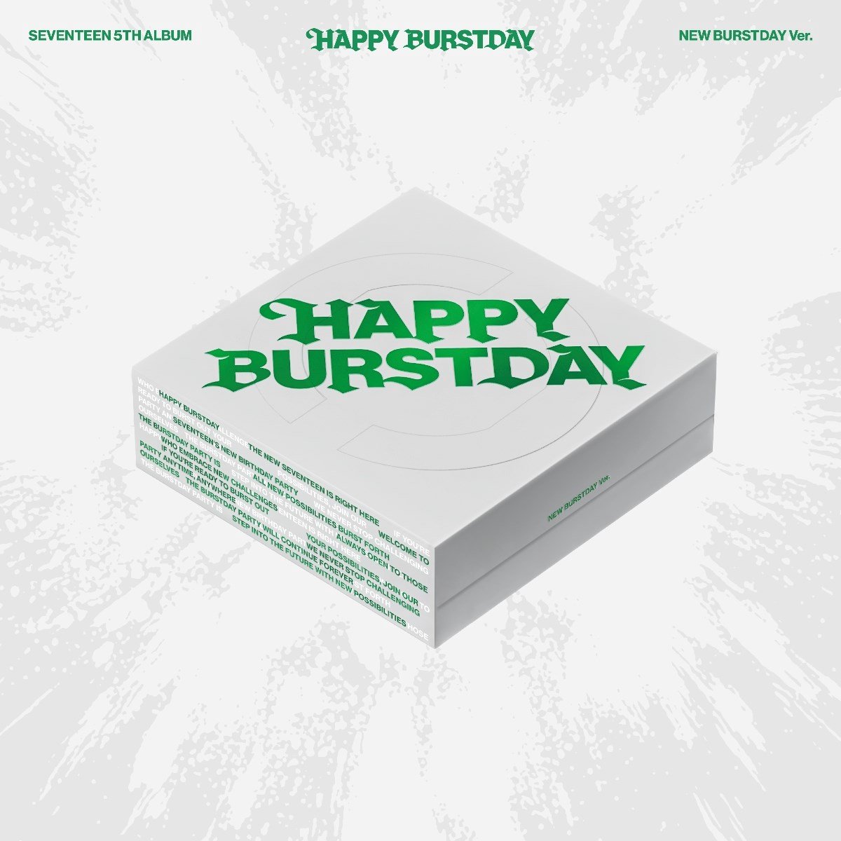 Seventeen - 5th Studio Album 'Happy Burstday' (CD) (New Burstday Version)