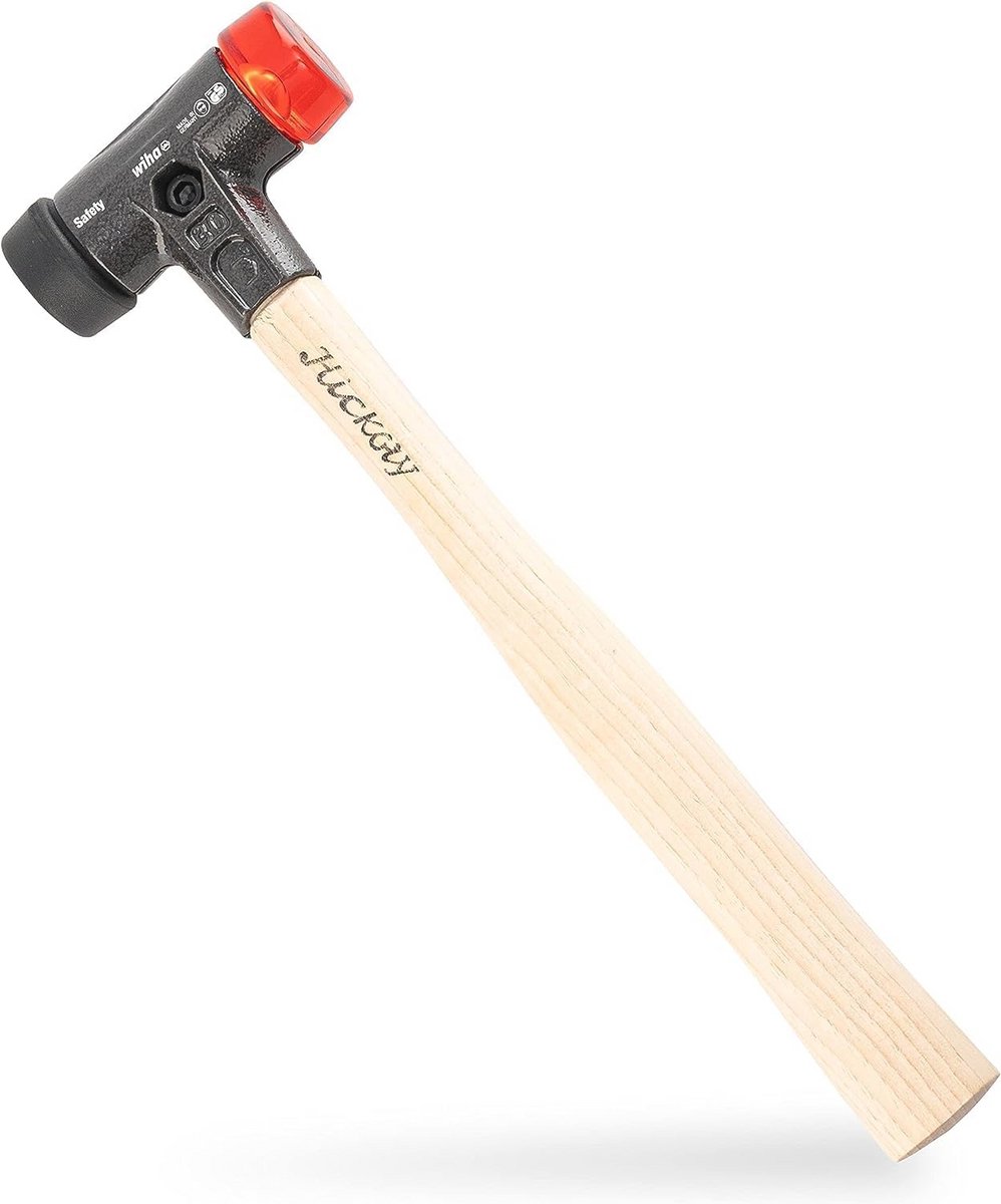 Veiligheidshamer met Hickoryhouten Handvat en Ronde Kop - 30,290 mm