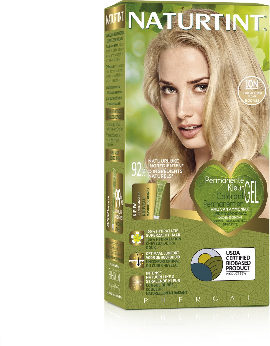 Naturtint Permanente Kleuring 10N Ochtendgloren Blond 160ML