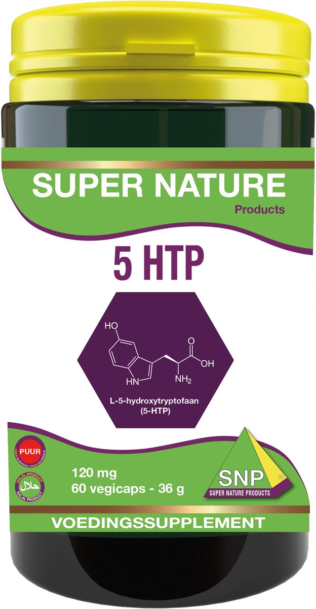 SNP 5 HTP 120mg puur 60 Vegetarische capsules