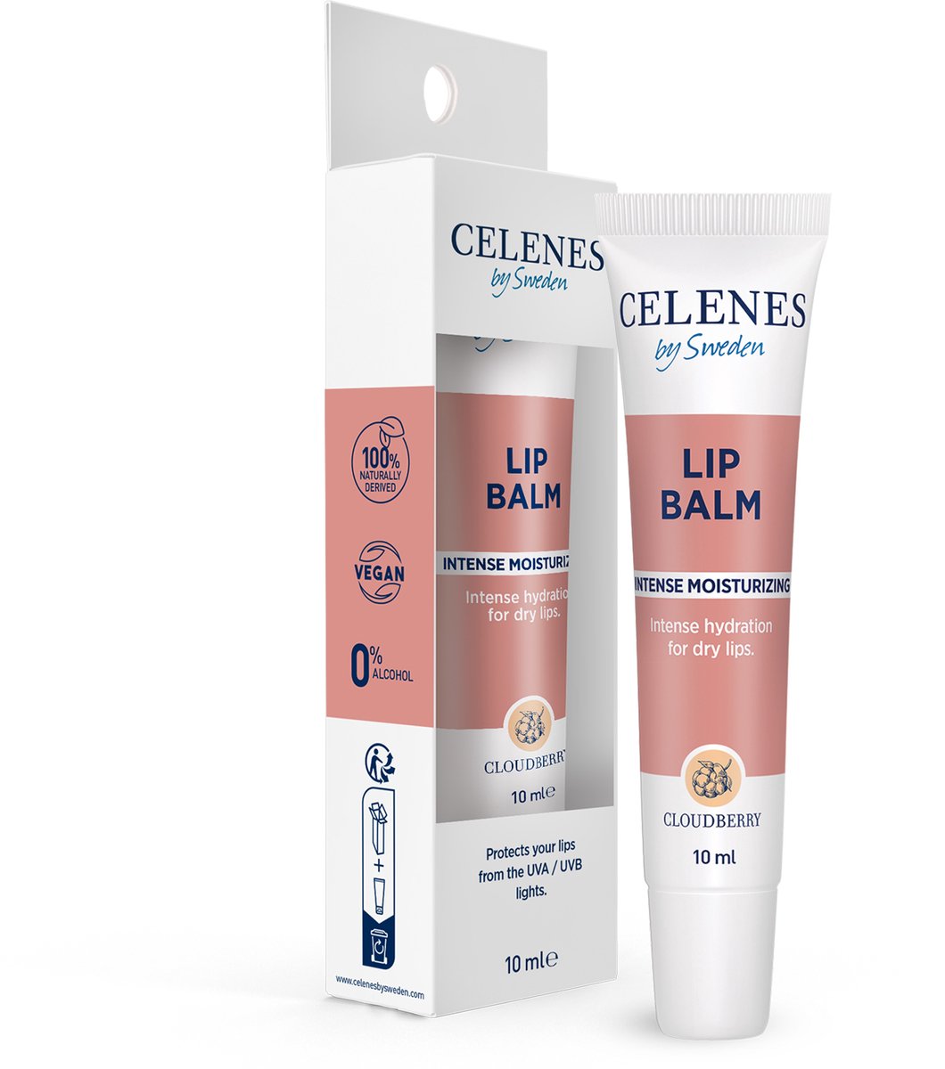 Goedkoopste Celenes by Sweden Cloudberry Lippenbalsem - Lipverzorging - Alle Huidtypen - 150ml
