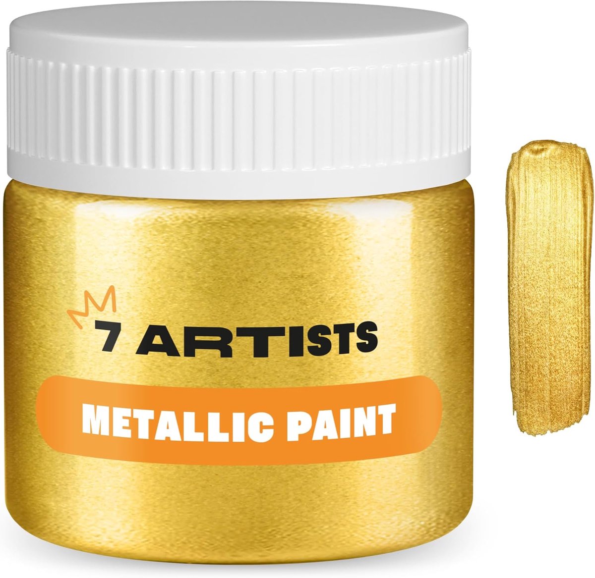 Zilveren en Gouden Metallic Acrylverf 50 ml - Hoogwaardige Decoratieve Verf