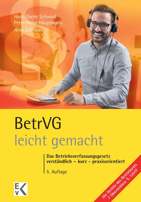 GELBE SERIE – leicht gemacht - BetrVG – leicht gemacht. - cover