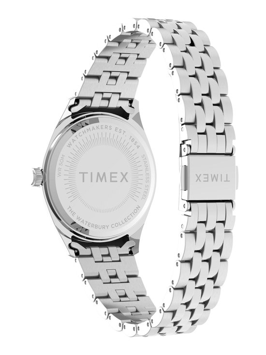 Montre Timex Waterbury Legacy Boyfriend TW2U78700 - Acier - Couleur argent - Ø 36 mm