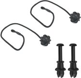 4 Stuks Bevestigingsclips Kofferbak - Autoharingen Voor Kofferbakplank En Hoedenplank - Part Number 1M6867574A