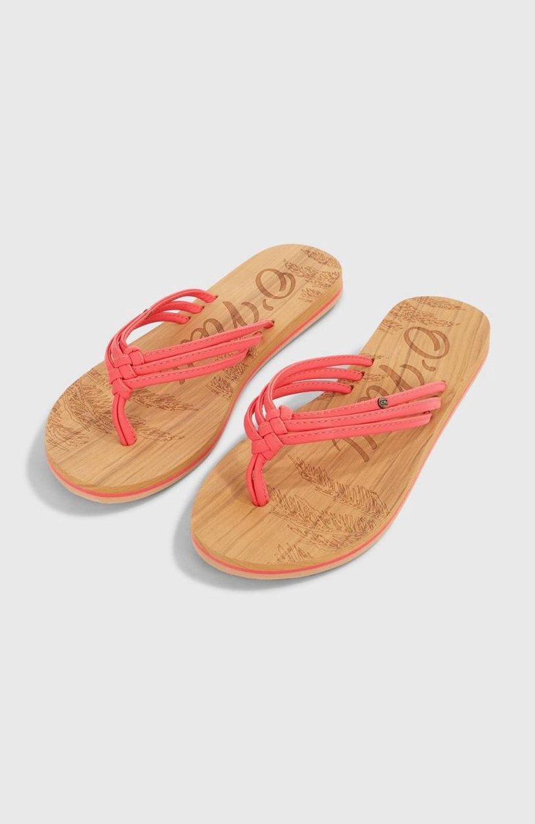 O’Neill Teenslipper Ditsy Dames Bruin