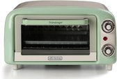 Bol.com Ariete 3919/04 - Vintage - mini oven - camping oven - 10 liter - timer - instelbare temperatuur van 80 tot 230°C - groen aanbieding