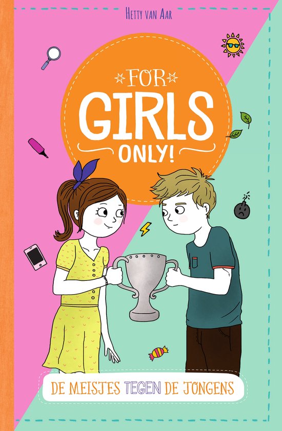 For Girls Only! - De meisjes tegen de jongens - cover