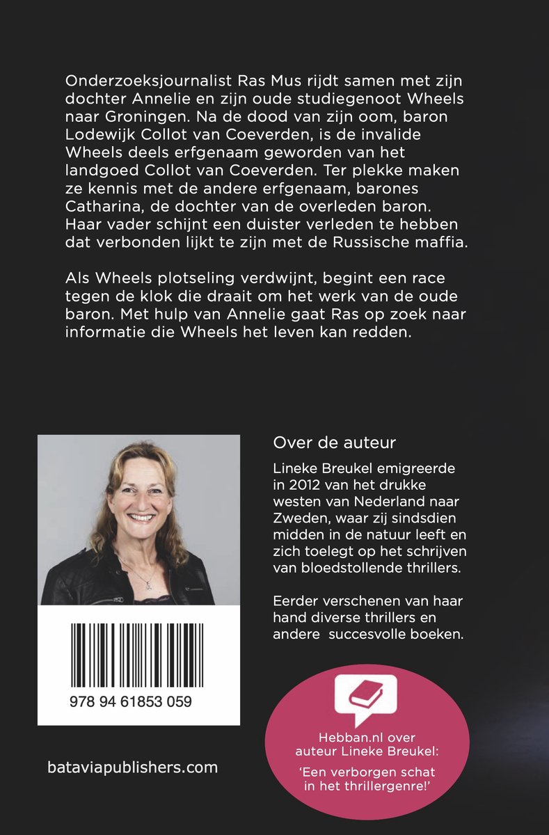 De erfenis - back cover