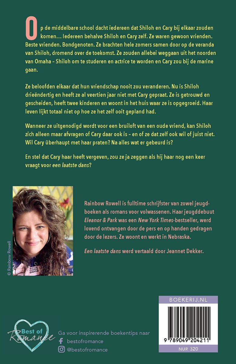 Een laatste dans - back cover