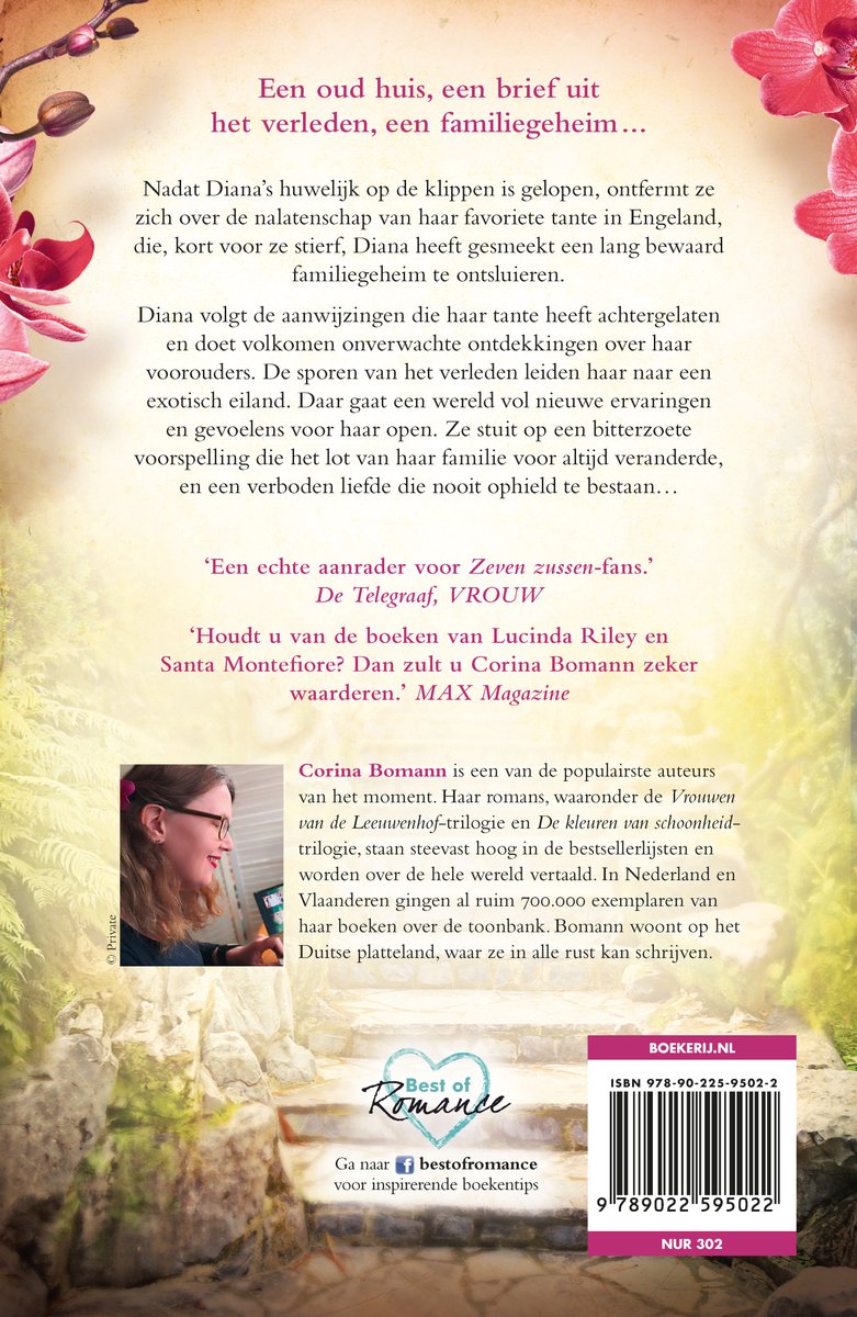 Het vlindereiland - back cover