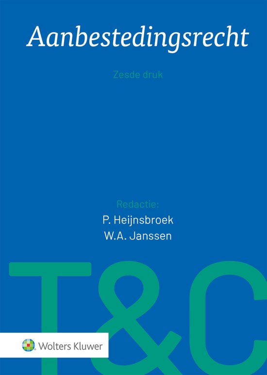 Tekst & Commentaar - Aanbestedingsrecht - cover