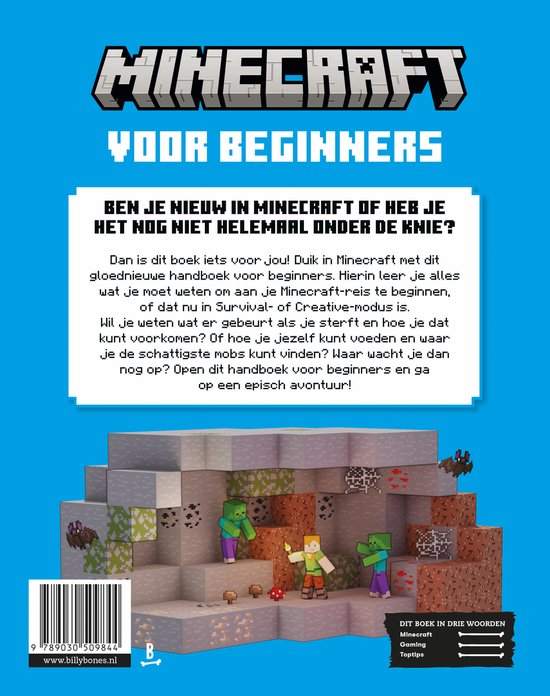 Minecraft voor beginners - Het officiële handboek en gids voor de game ...