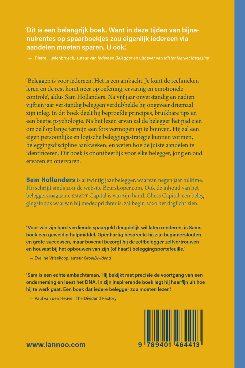 Verdubbel je geld in vijf jaar - back cover