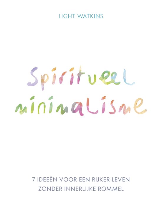 Spiritueel minimalisme - cover