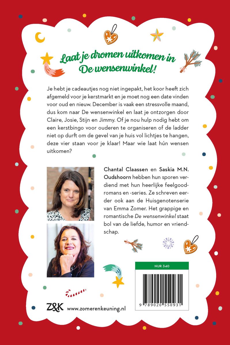 De wensenwinkel - back cover