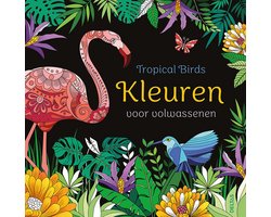 foto van Kleurboek deltas tropical birds | 1 stuk