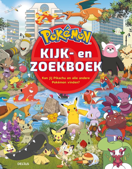 Deltas Pokémon kijk- en zoekboek - cover